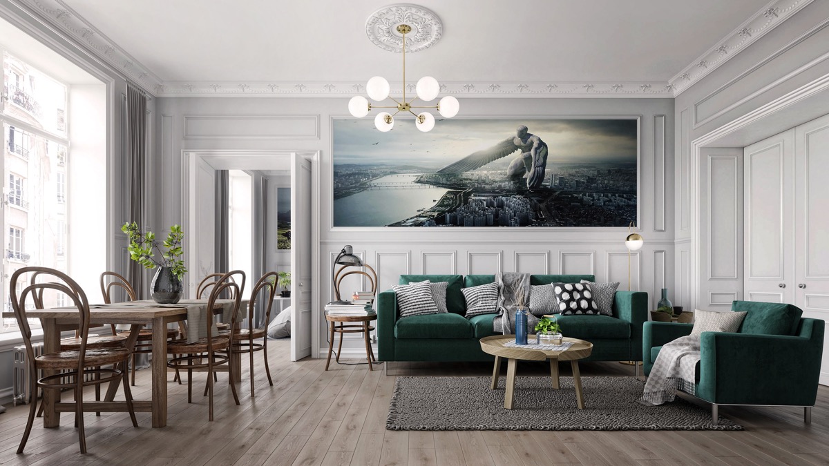 Phong Cách Nội Thất Tân Cổ Điển - Vẻ đẹp vượt thời gian qua những thiết kế cao cấp