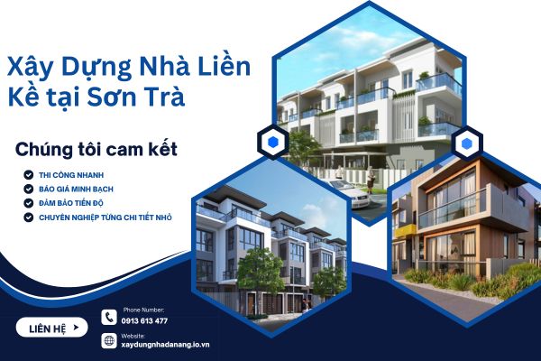 Xây Dựng Nhà Liền Kề Tại Sơn Trà – HNDC Kiến Tạo Không Gian Sống Hiện Đại & Đẳng Cấp