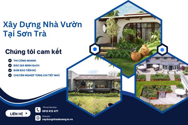 Xây Dựng Nhà Vườn Tại Sơn Trà – HNDC Mang Thiên Nhiên Vào Không Gian Sống Hiện Đại