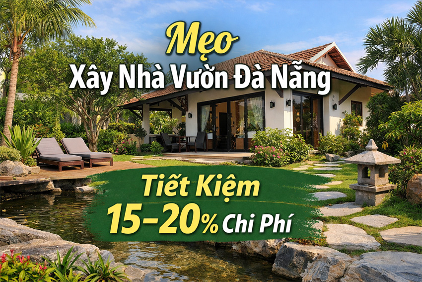 Kinh Nghiệm Xây Nhà Vườn Đà Nẵng Tiết Kiệm Chi Phí Từ A–Z (Cập Nhật 2026)